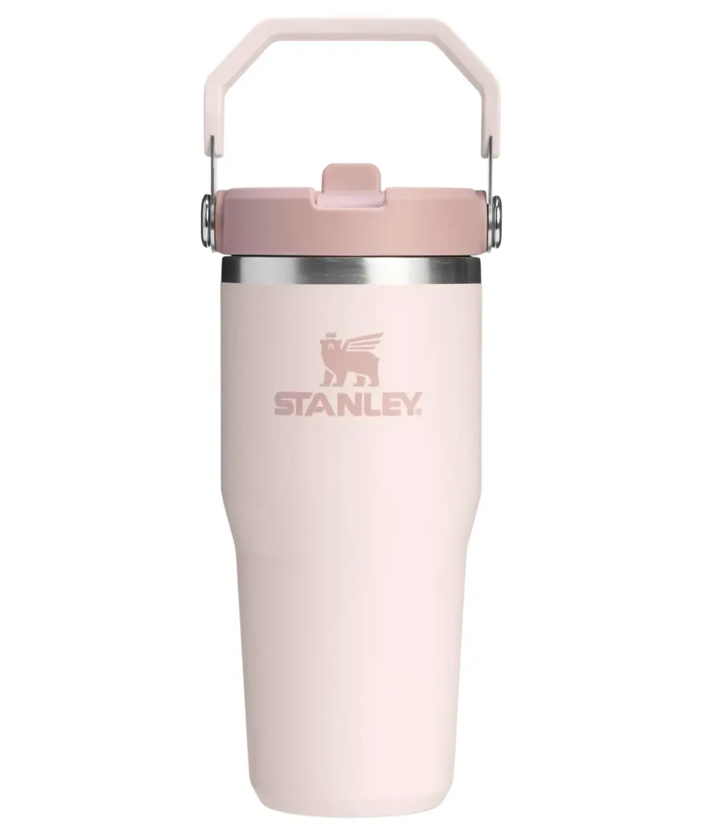 STANLEY IceFlow 2.0 Flip Straw Tumbler, 14 oz Rose Quartz - Fast Sip, Spill-Resistant - main product image