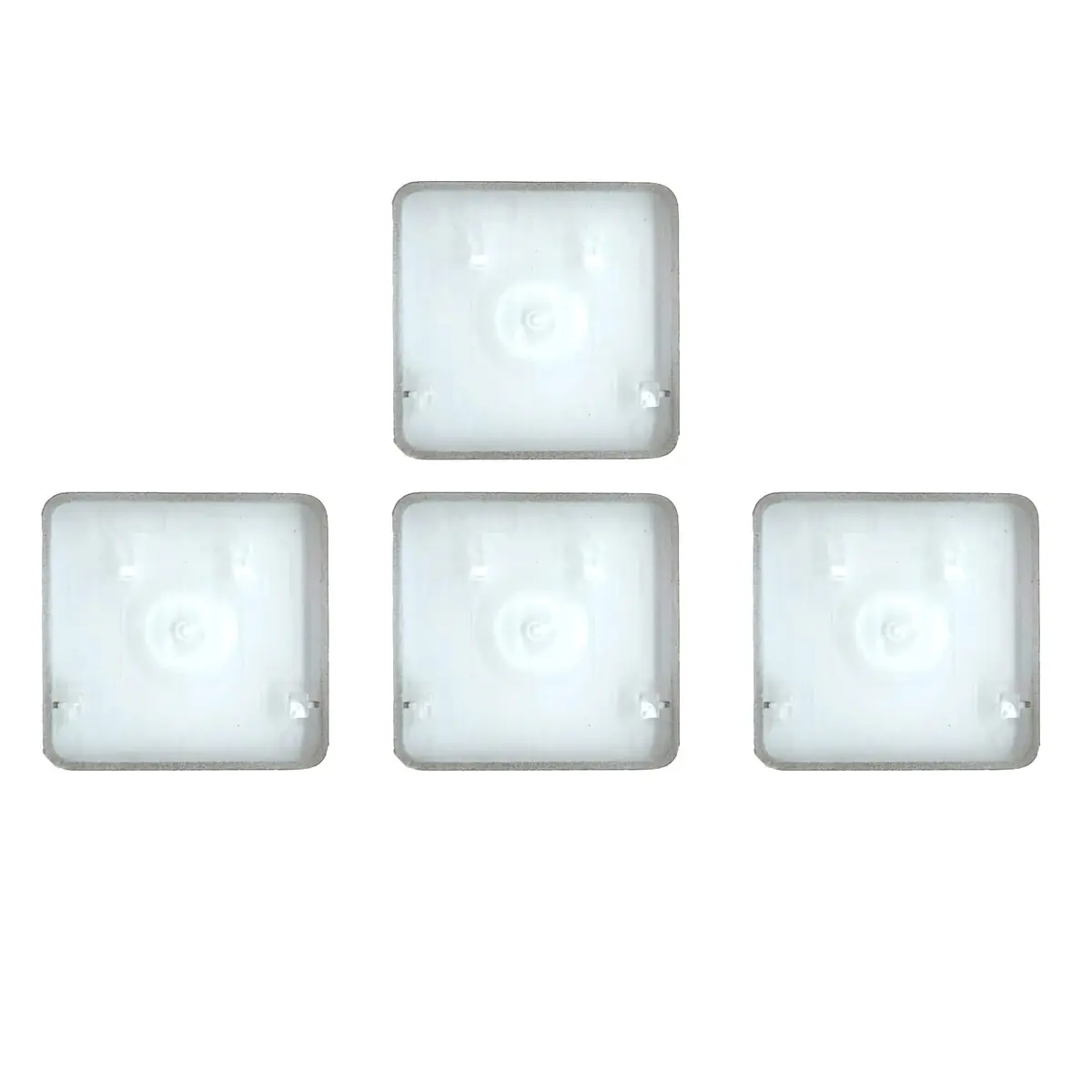 WWGTMC W A S D Keycap Set with Scissor Hinges for MacBook Pro M2 M3 M4 A2779 A3113 (US Layout, Black) - view 3