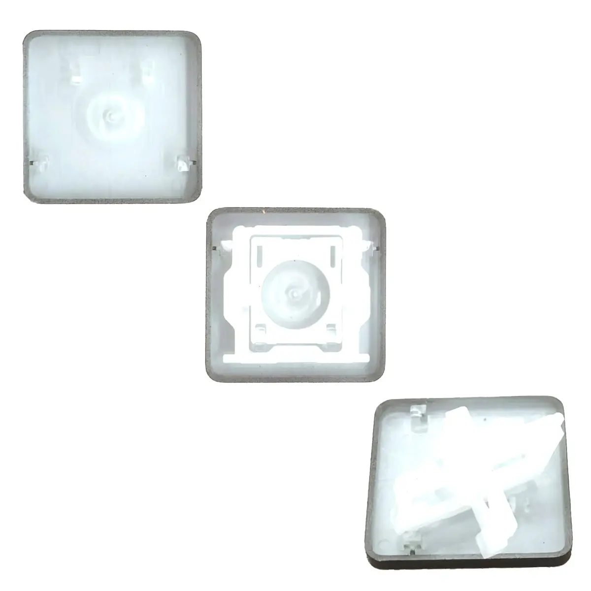 WWGTMC W A S D Keycap Set with Scissor Hinges for MacBook Pro M2 M3 M4 A2779 A3113 (US Layout, Black) - view 4