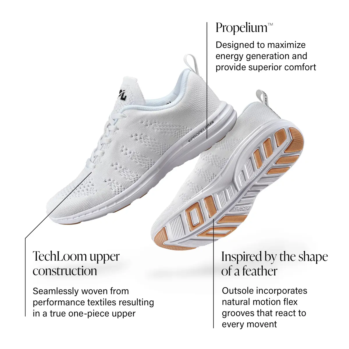 APL Techloom Pro Men's Athletic Shoe 11.5 Medium | Vintage-Inspired Track Culture Design - view 2