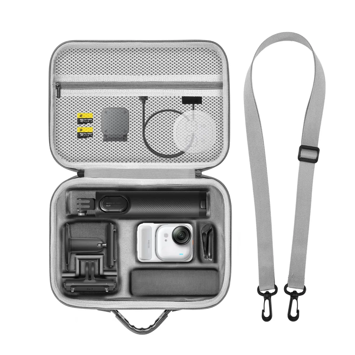 STARTRC VCR Carrying Case for Insta360 GO Ultra, Large Capacity Nylon Material | Perfect for Creators & Travel - main product image