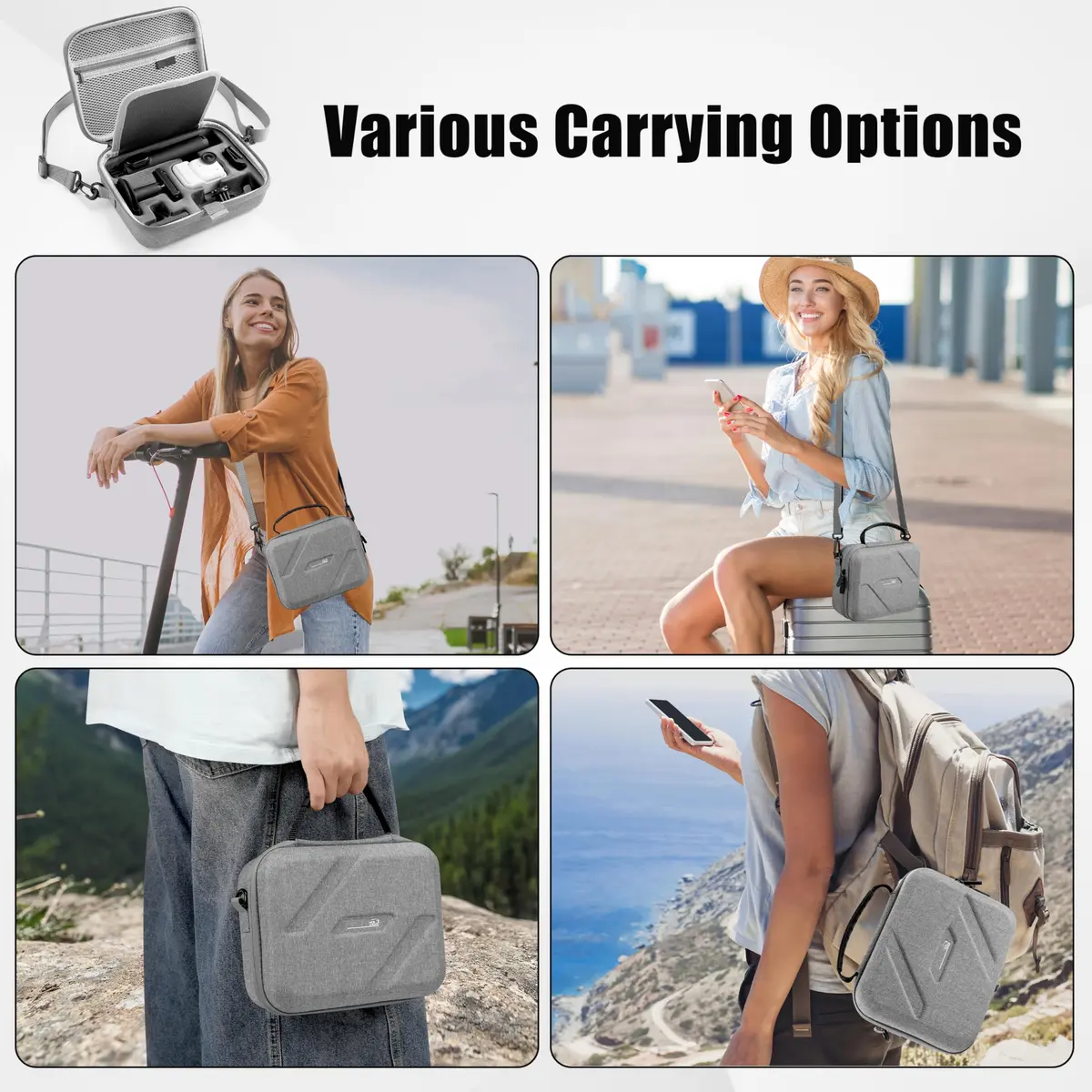 STARTRC VCR Carrying Case for Insta360 GO Ultra, Large Capacity Nylon Material | Perfect for Creators & Travel - view 8