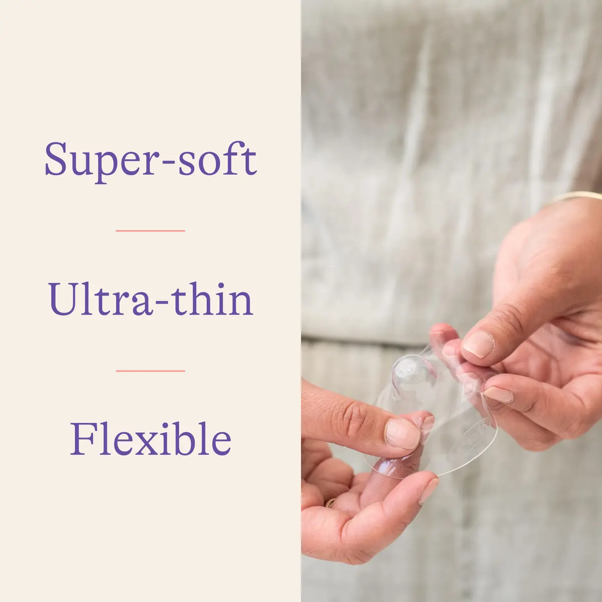 Lansinoh Contact Nipple Shields for Nursing Mothers, 20mm & 24mm, 4 Count | Ultra-Thin Soft Silicone for Latch-On Support - view 7