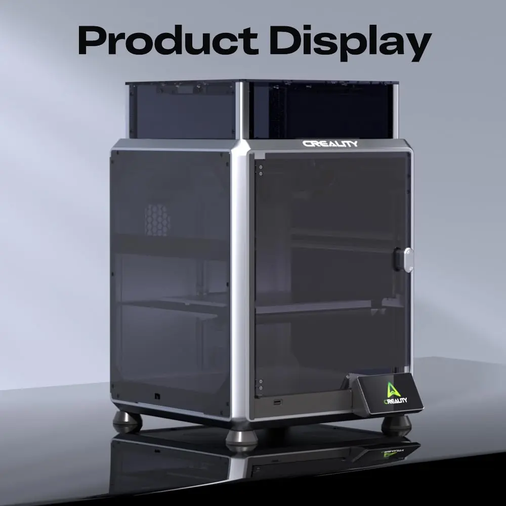 Skouphy Polycarbonate Enclosure for K1 SE /K2 SE | Dustproof, Noise-Reducing, Transparent 3D Printer Cover (35.56cm x 48.26cm x 8.89cm) - view 6