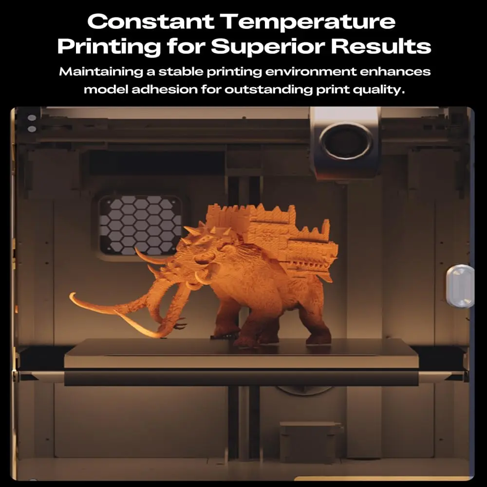 Skouphy Polycarbonate Enclosure for K1 SE /K2 SE | Dustproof, Noise-Reducing, Transparent 3D Printer Cover (35.56cm x 48.26cm x 8.89cm) - view 3