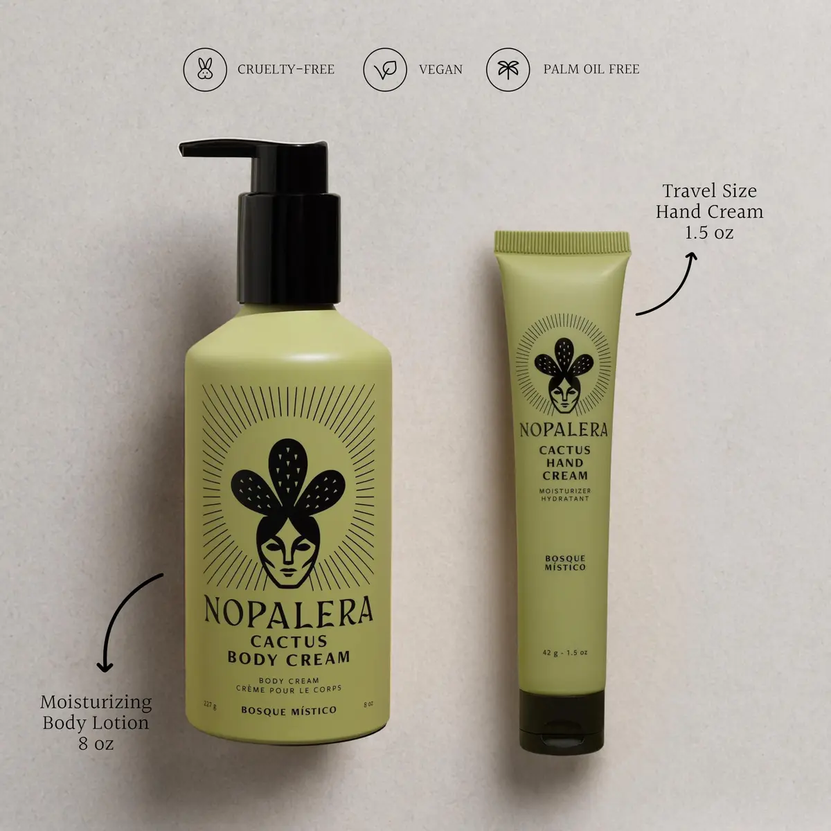 Nopalera Cactus Body Cream | Deeply Nourishing | Bosque Místico | 8oz - view 5