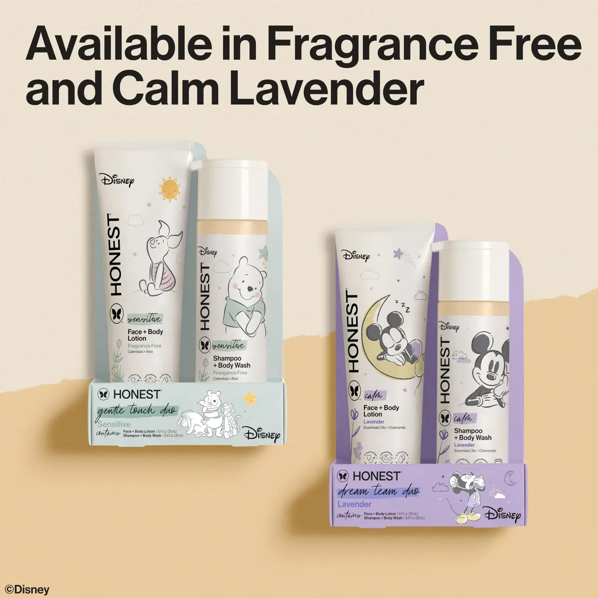 The Honest Company Shampoo, Body Wash & Lotion Bundle, Lavender, 18.5 fl oz | Gentle, Naturally Derived, Family-Friendly - view 6