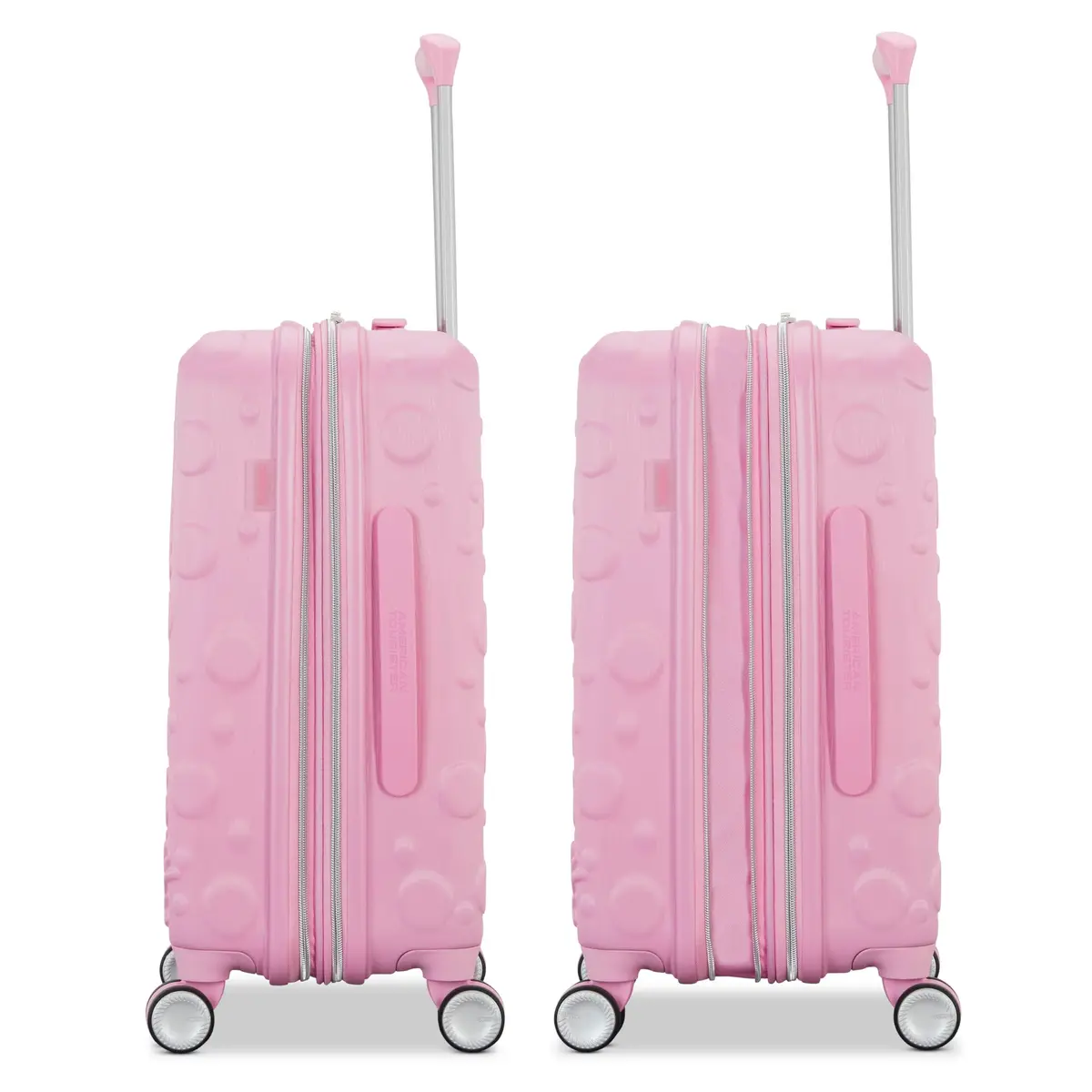 American Tourister Minnie Mouse Carry-On Luggage 21-Inch Pink | Disney Kids' Suitcase with Dual Spinner Wheels - view 8