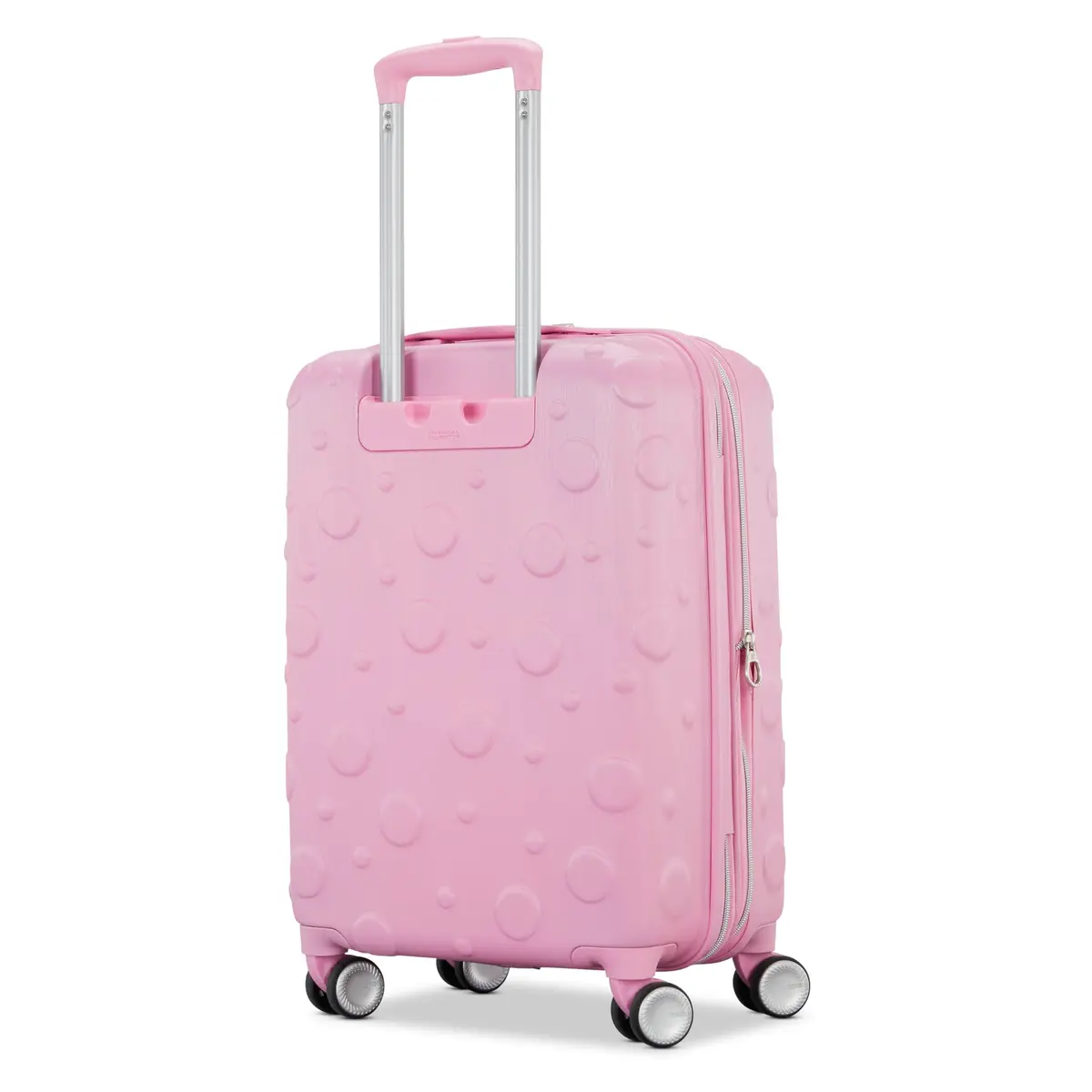 American Tourister Minnie Mouse Carry-On Luggage 21-Inch Pink | Disney Kids' Suitcase with Dual Spinner Wheels - view 3