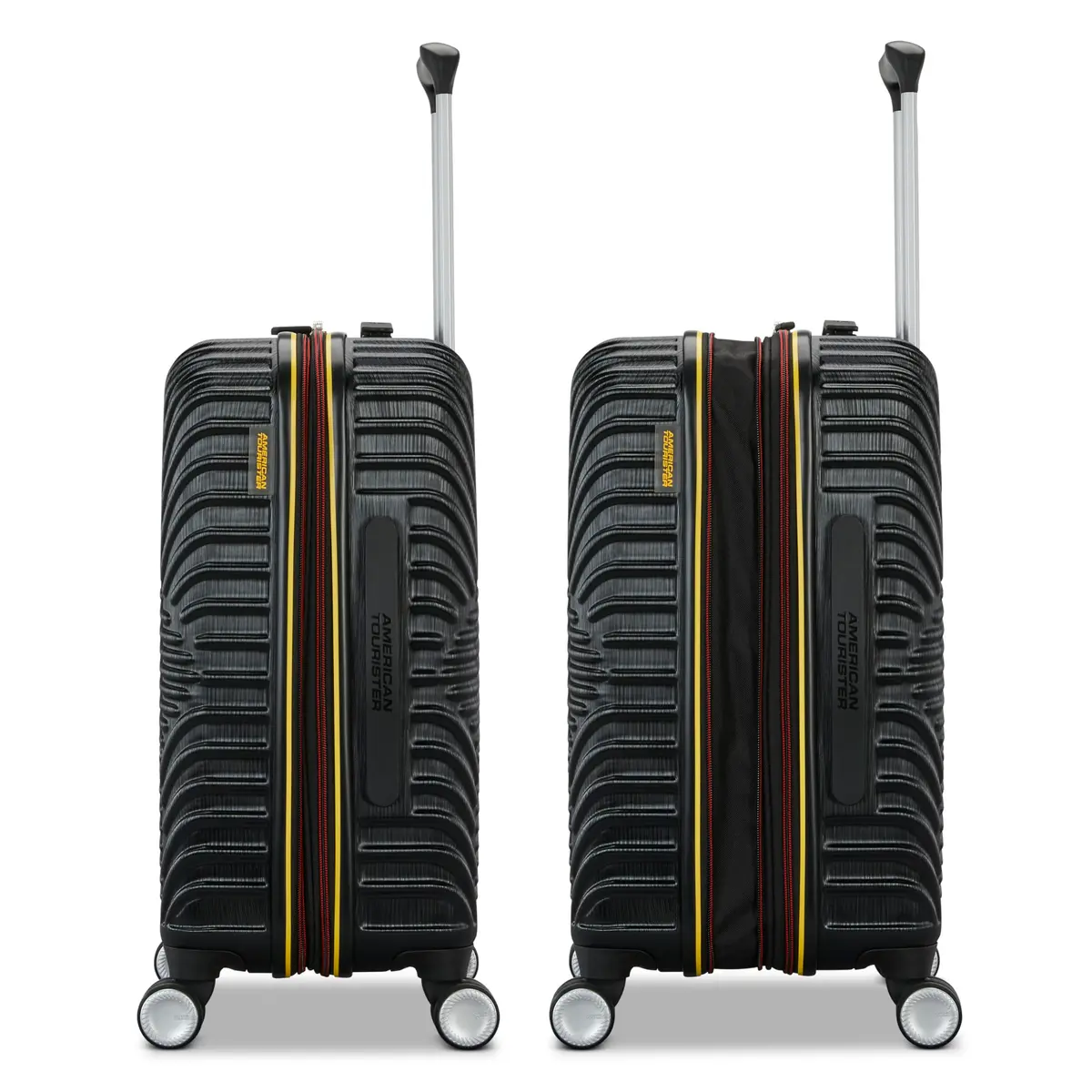 American Tourister Mickey Mouse Carry-On Luggage 21-Inch | Durable Hardshell with Adjustable Handle & 360 Spinner Wheels - view 7