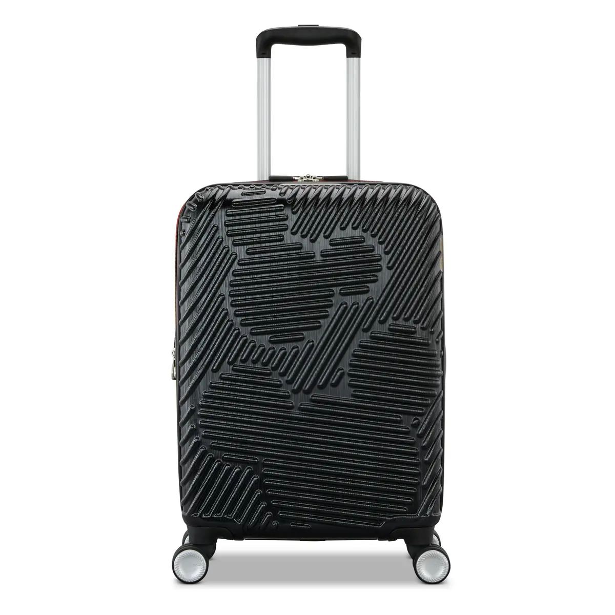 American Tourister Mickey Mouse Carry-On Luggage 21-Inch | Durable Hardshell with Adjustable Handle & 360 Spinner Wheels - view 2