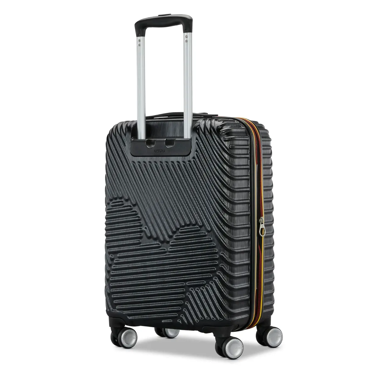 American Tourister Mickey Mouse Carry-On Luggage 21-Inch | Durable Hardshell with Adjustable Handle & 360 Spinner Wheels - view 3