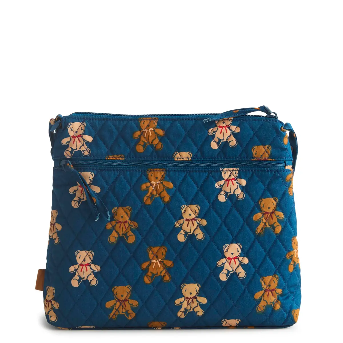 Vera Bradley Premium Cotton Original Zip Hipster Crossbody Bag, Bunch of Bears | Stylish, Lightweight & Durable - view 4