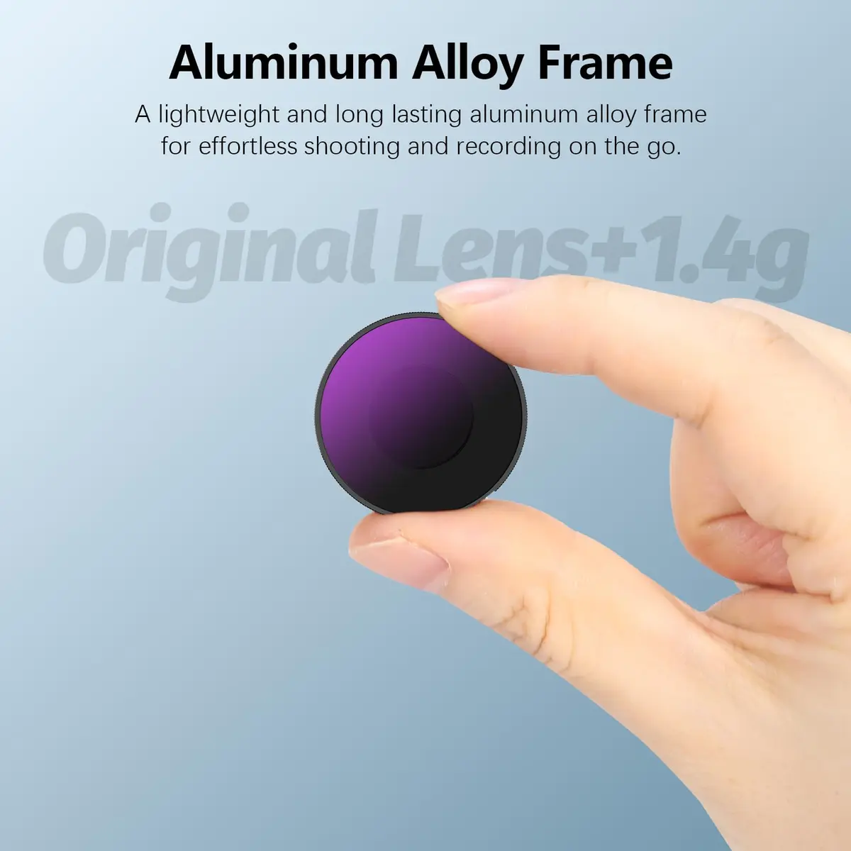 AMAZEAR ND & CPL Lens Filters Set for Insta360 Go Ultra | Optical Glass, Water-Resistant, Easy to Use - view 5