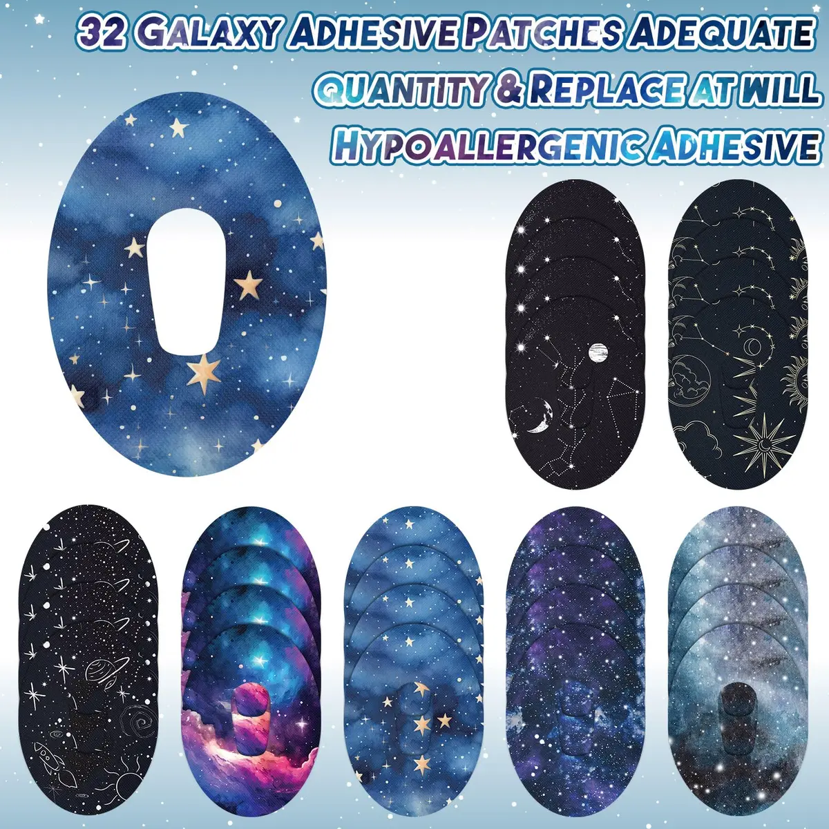 Geiserailie Oval Adhesive Patches Compatible with Dexcom G6 32 Pack | Waterproof & Sweat Proof for CGM Device - view 3