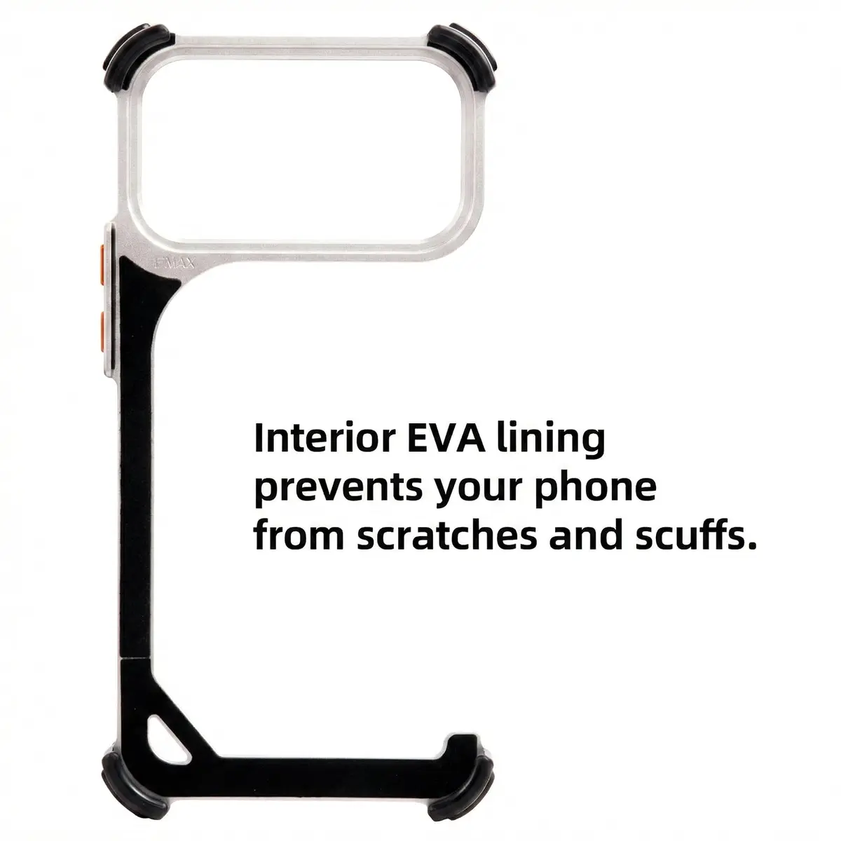 OATSBASF Metal Bumper Case for iPhone 17 Pro Max 6.9-Inch | MagSafe Compatible Shockproof Protection - view 8