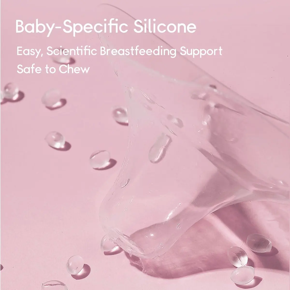 Luxemum Nipple Shields for Breastfeeding Newborn Baby | 4 Count, 20mm Diameter - view 7