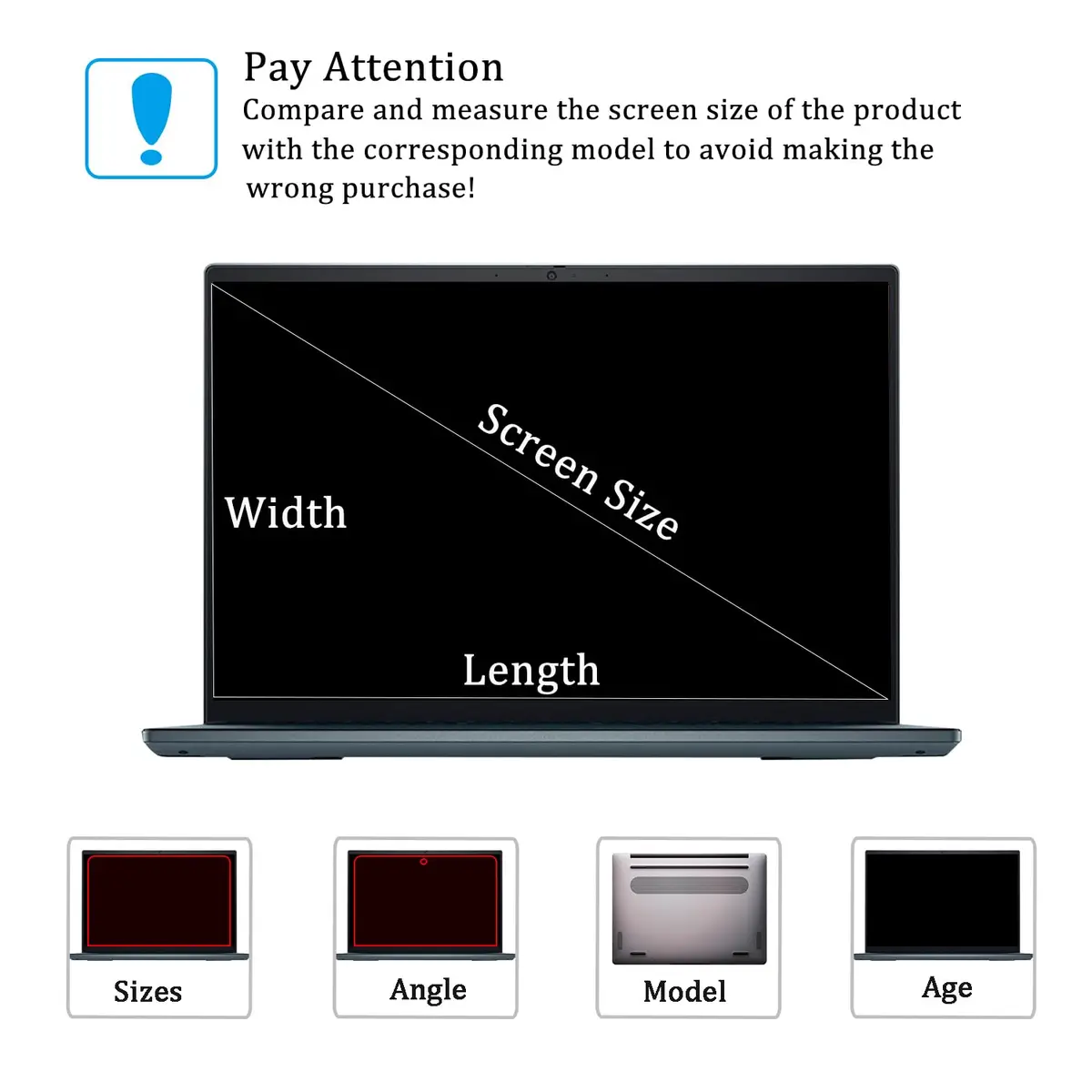 i-Tensodo 14 Inch Tempered Glass Screen Protector for HP OmniBook 5 Flip 14 & Next Gen AI 14 | Scratch-Resistant & High Transparency - view 2