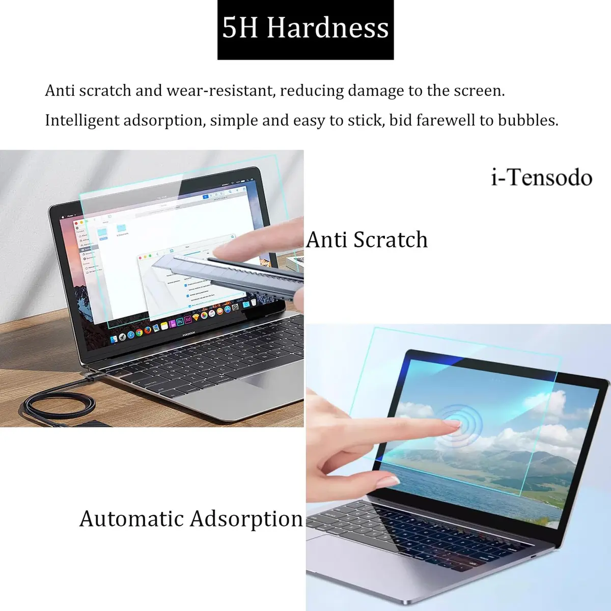 i-Tensodo 14 inch Anti Glare Screen Protector for HP OmniBook 5 Flip 14 | High-Definition, Scratch & Fingerprint Resistant - view 5