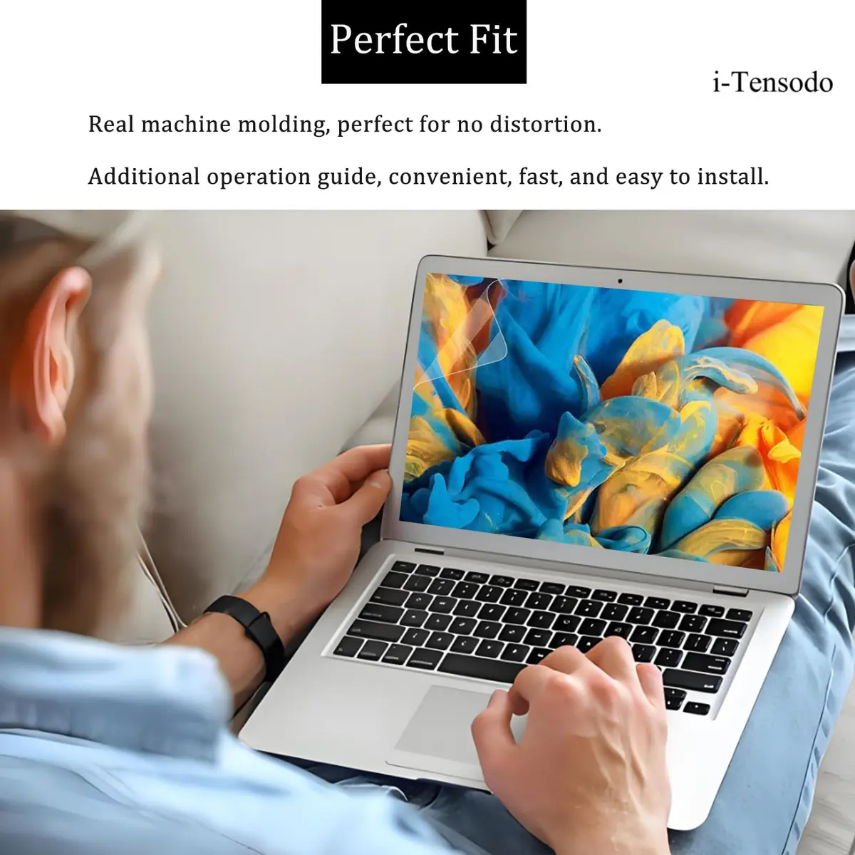 i-Tensodo 14 inch Anti Glare Screen Protector for HP OmniBook 5 Flip 14 | High-Definition, Scratch & Fingerprint Resistant - view 7