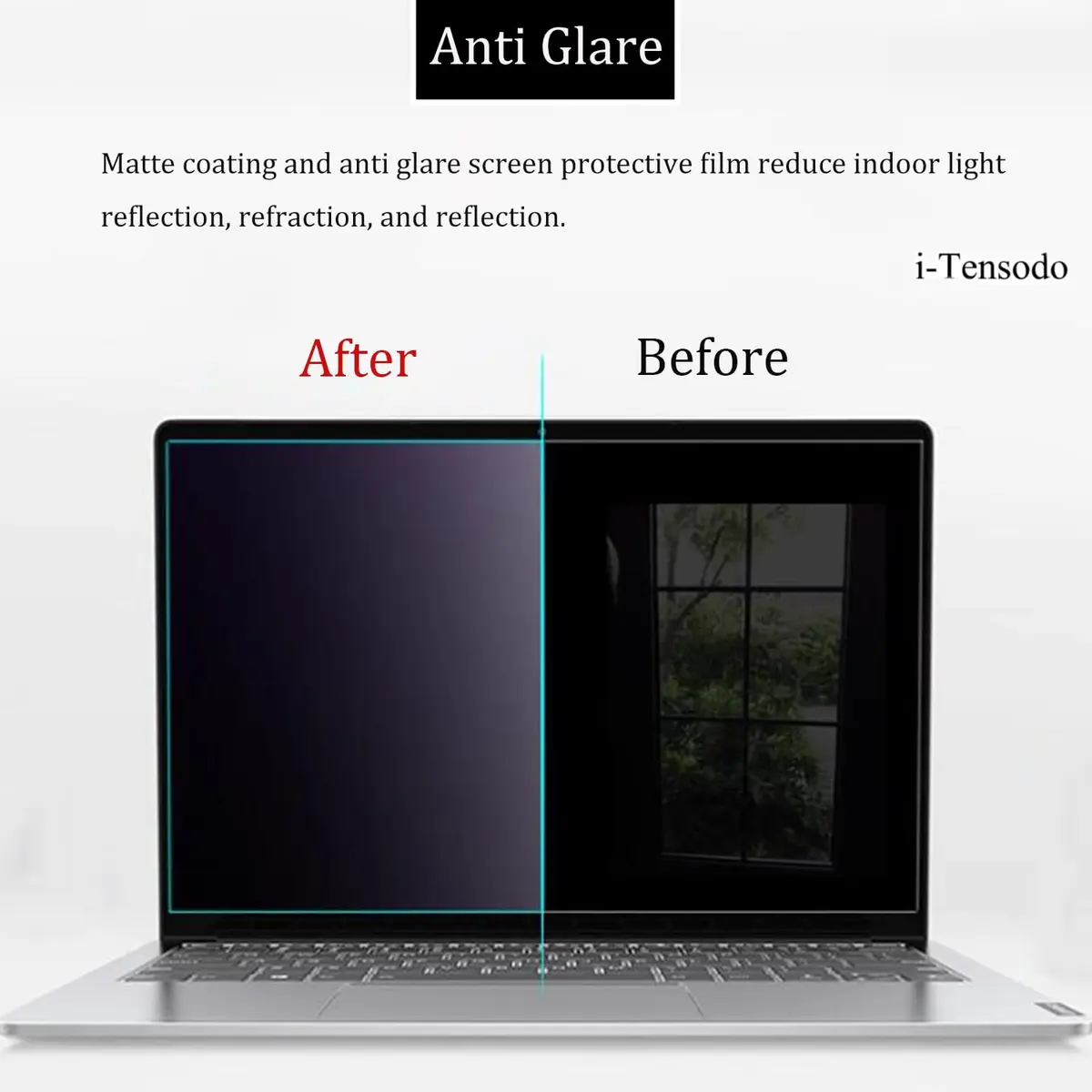 i-Tensodo 14 inch Anti Glare Screen Protector for HP OmniBook 5 Flip 14 | High-Definition, Scratch & Fingerprint Resistant - view 2