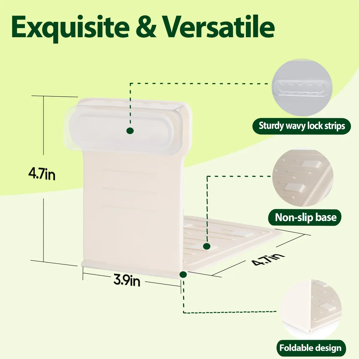 UPZLZD Sheet Holders with Non-Slip Base | Keep Sheets Firm & Tight for All Mattresses - view 3