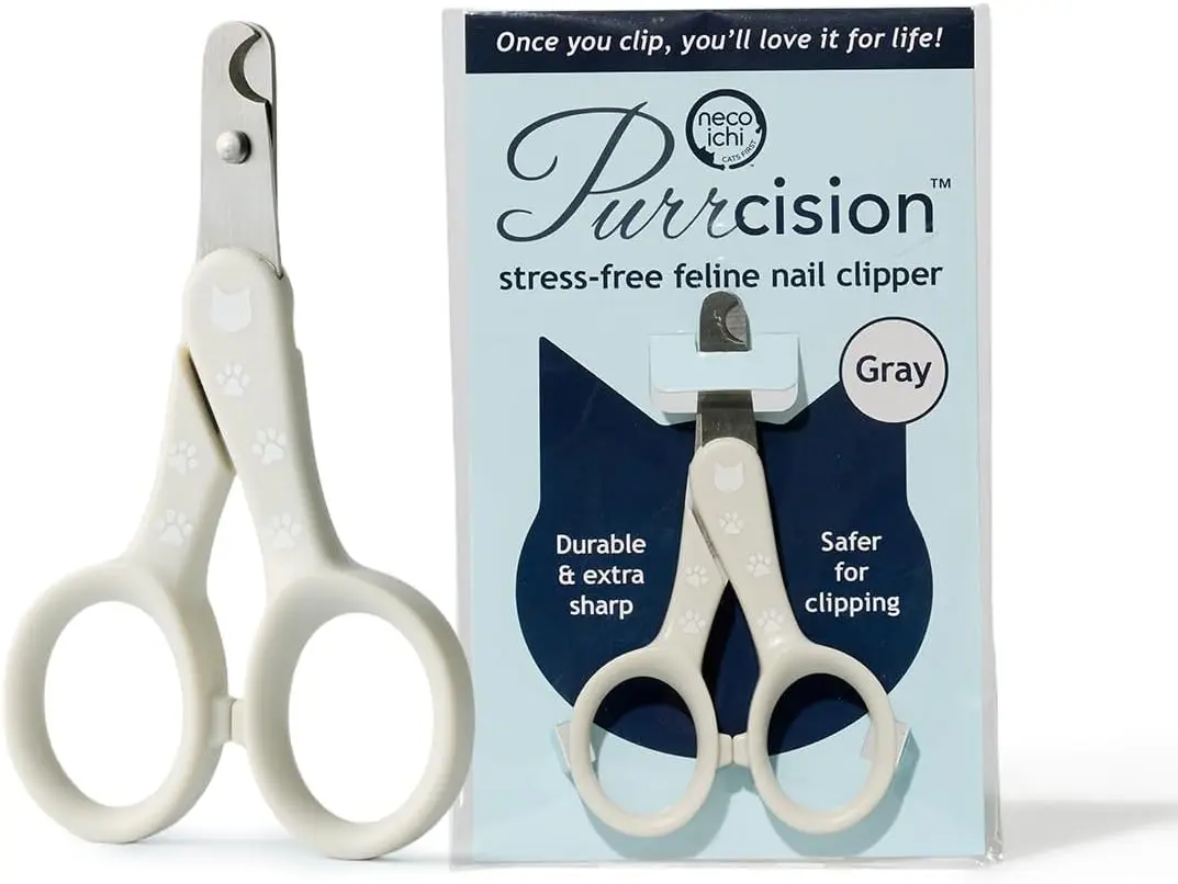猫壱 Purrcision Stainless Steel Cat Nail Clipper | Japan-Made, Ultra-Thin Blade, Precise & Safe (70-120 chars) - main product image