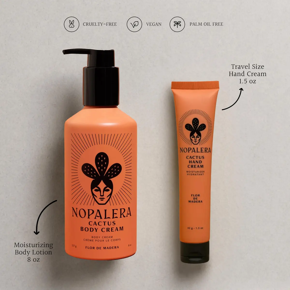 Nopalera Cactus Body Cream | Prickly Pear | Flor De Madera | 8oz | Deep Hydration & Nourishment - view 5