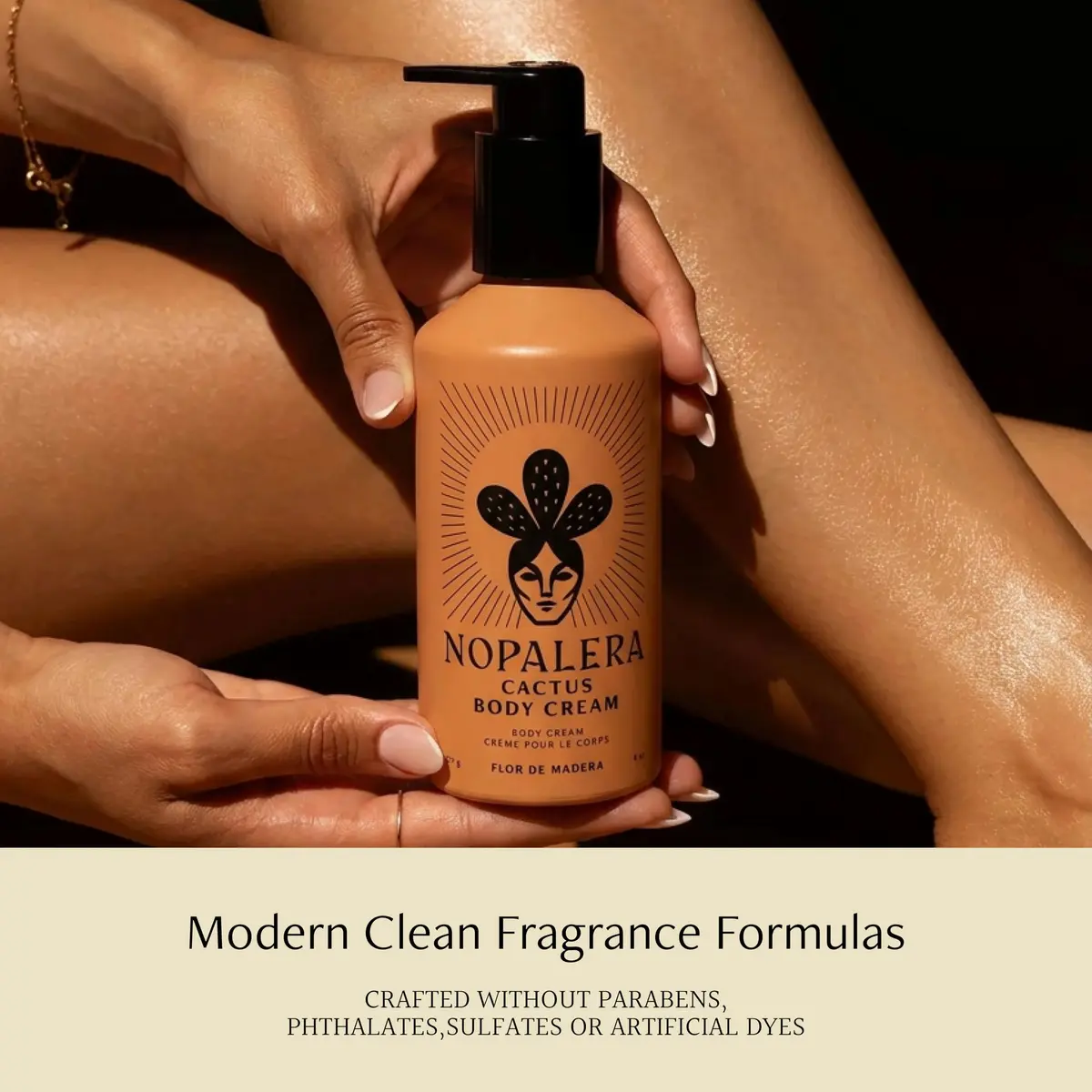 Nopalera Cactus Body Cream | Prickly Pear | Flor De Madera | 8oz | Deep Hydration & Nourishment - view 6