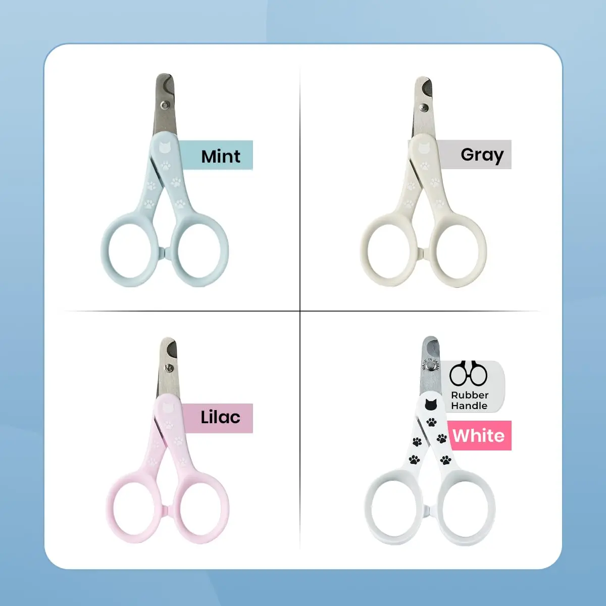 猫壱 Purrcision Stainless Steel Cat Nail Clipper | Made in Japan, Mint - view 9
