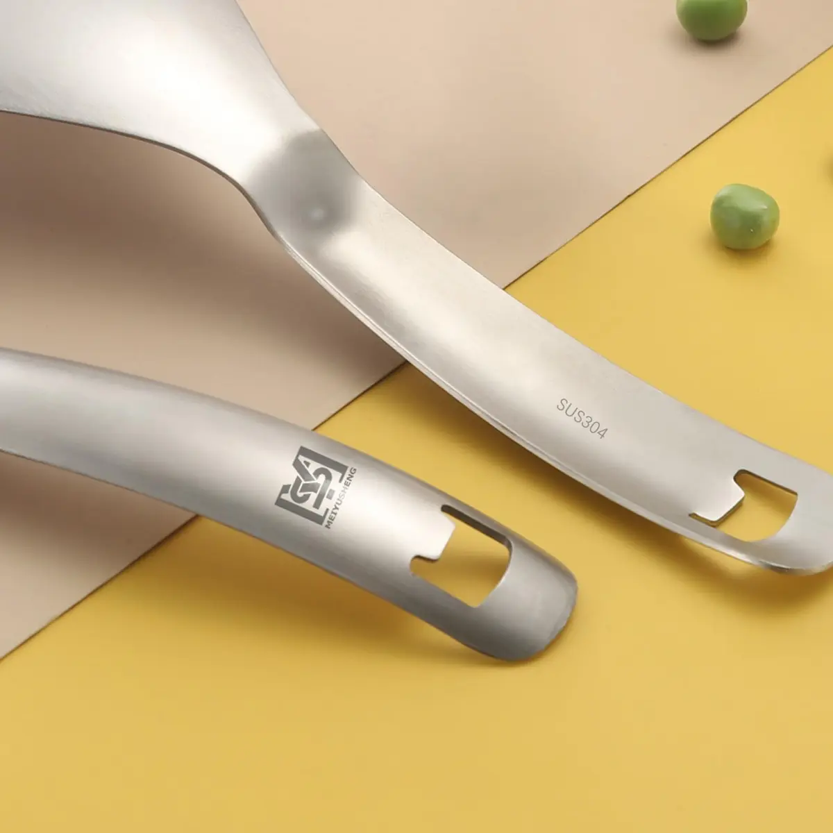 MEIYUSHENG 5 in 1 Multifunction Cooking Spoon | Stainless Steel Egg Slotted Spoon in India - view 9