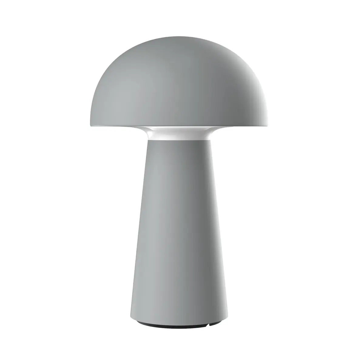 Newhouse Lighting Capri Fog Gray 2700K Dimmable Cordless USB-C Table Lamp | Cozy Home Decor - main product image