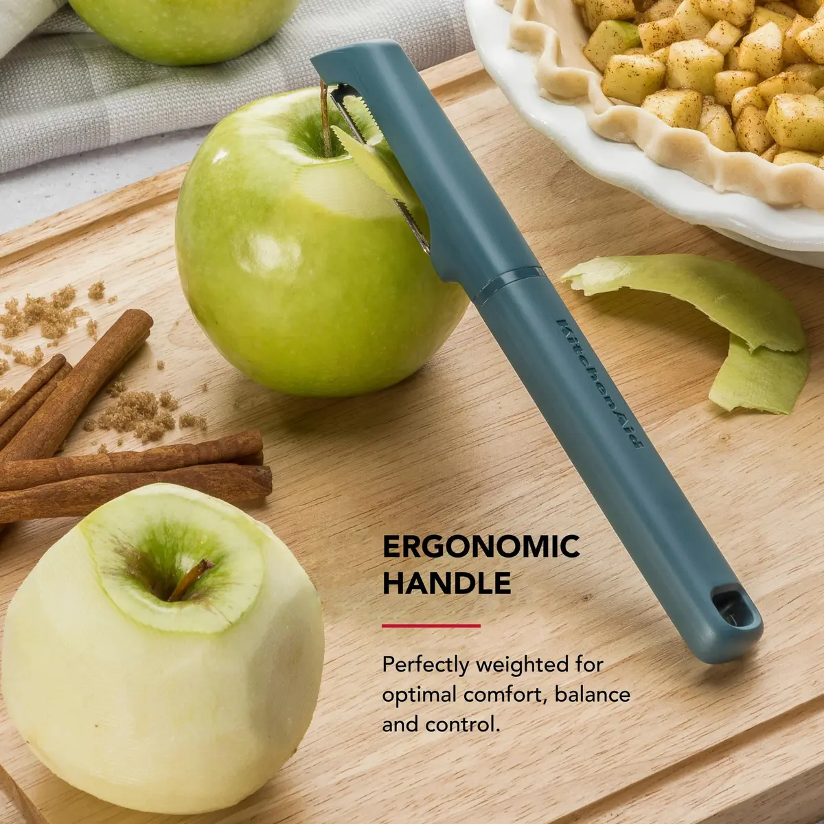 KitchenAid Vegetable Peeler 7.9-Inch | Serrated Double-Edge Blade for Fruits & Vegetables - view 5