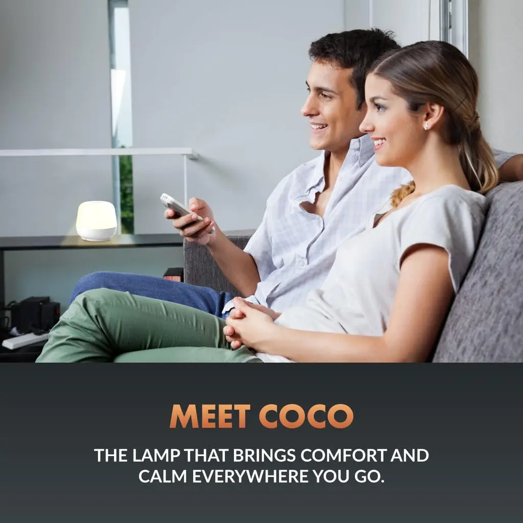 Newhouse Lighting Coco White 2700K Dimmable Cordless USB-C Table Lamp | Cozy Home Decor - view 5