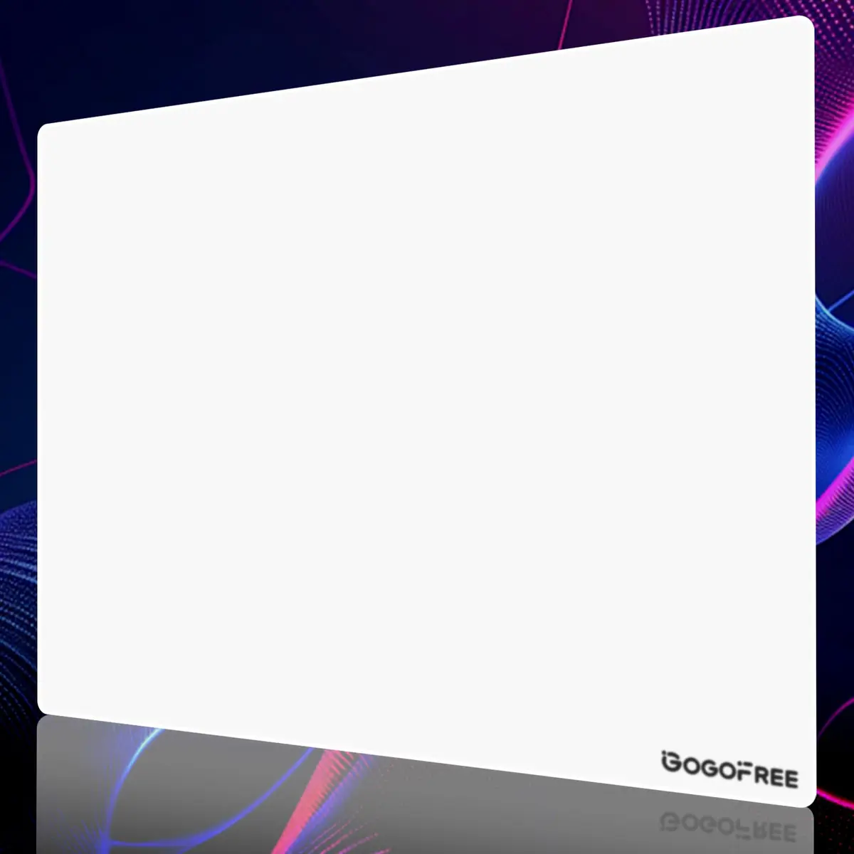 WIYIXI Glass Gaming Mouse Pad 15.7'' x 11.8'' | Ultra-Smooth Micro-Etched Surface for Top Speed & Control - main product image
