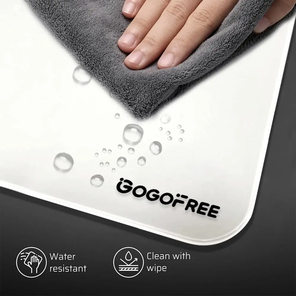 WIYIXI Glass Gaming Mouse Pad 15.7'' x 11.8'' | Ultra-Smooth Micro-Etched Surface for Top Speed & Control - view 7