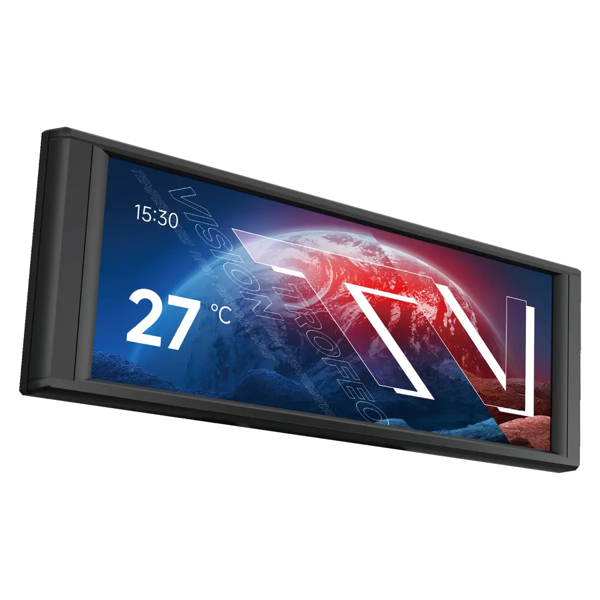 Thermalright Trofeo Vision LCD Black Edition Monitor | 6.86-inch Full-Color LCD Display with DIY Themes - main product image
