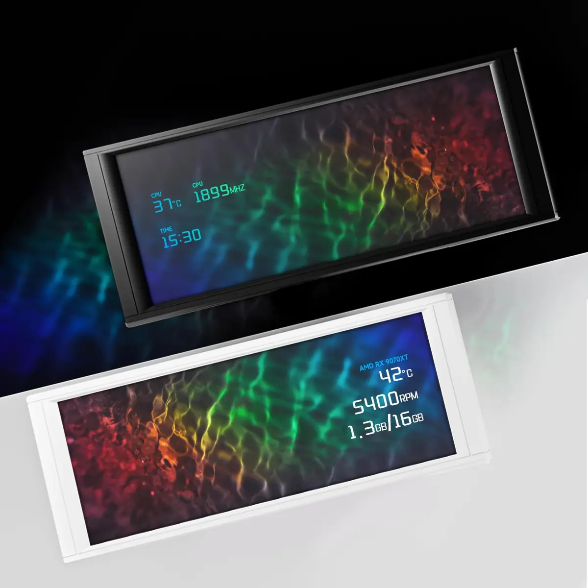 Thermalright Trofeo Vision LCD Black Edition Monitor | 6.86-inch Full-Color LCD Display with DIY Themes - view 6