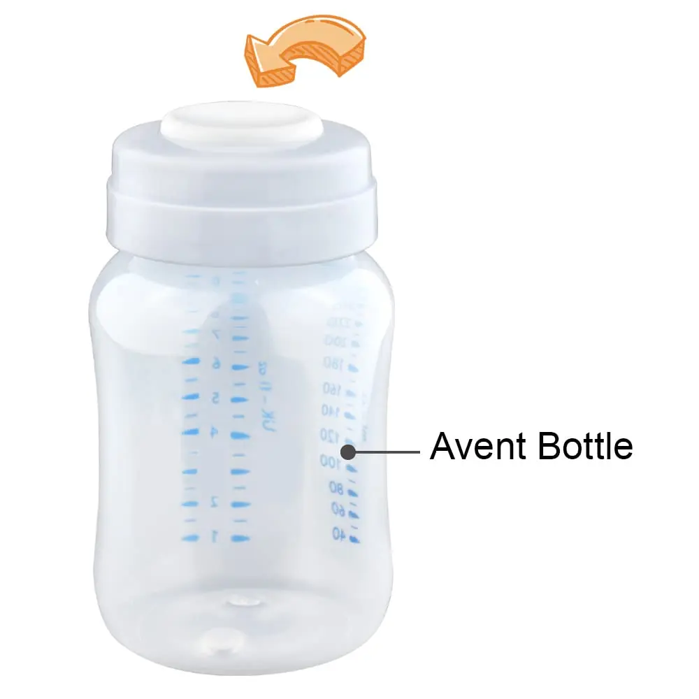Maymom Write & Reuse Baby Bottle Labels 6 Count (Pack of 6) | Leak-Proof Sealing Disc for Philips Classic Bottles - view 6