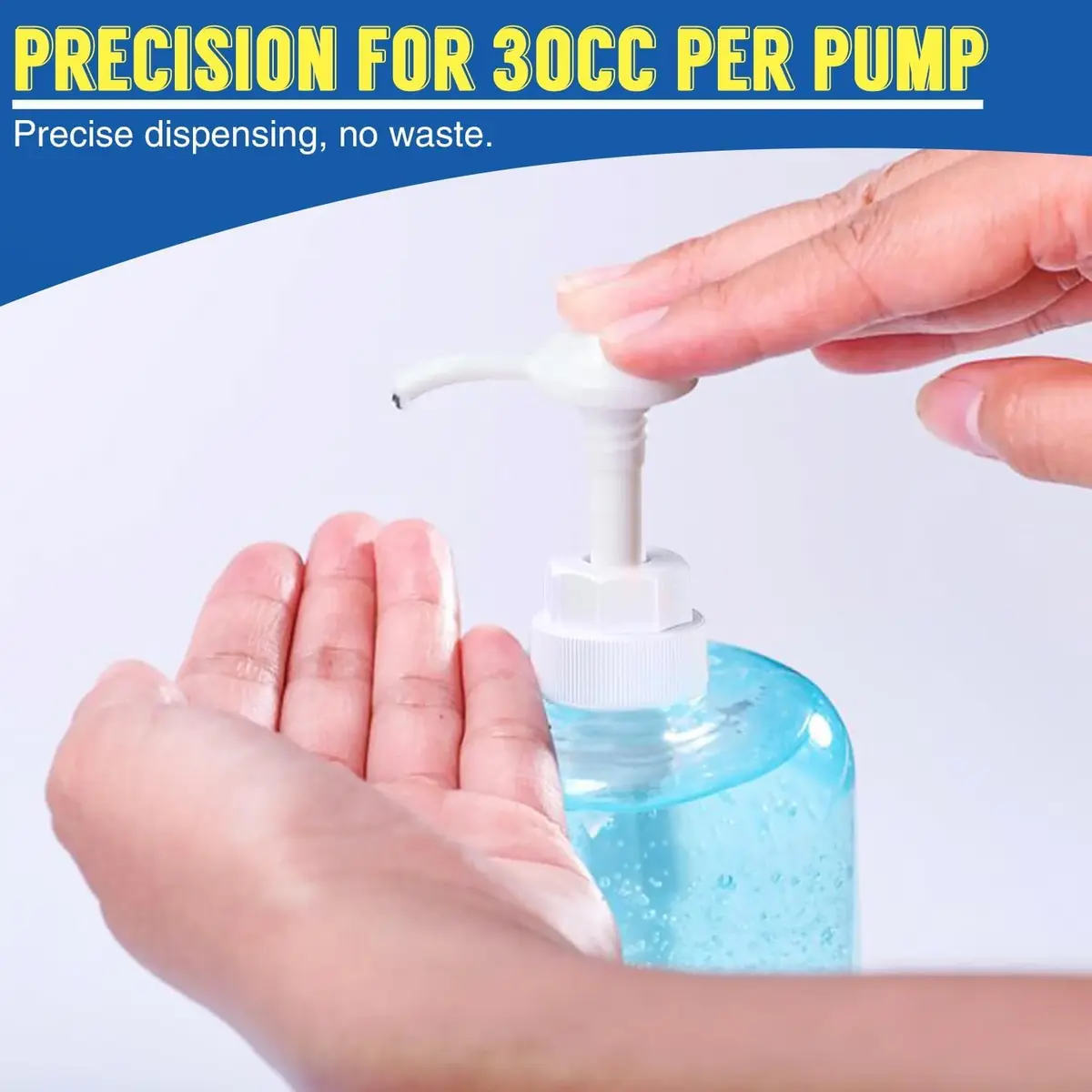 DupakSYS 4 Pack 1 oz Pump Dispenser with 50cm Extended Tube | Fits 5 Gallon Jugs - view 4