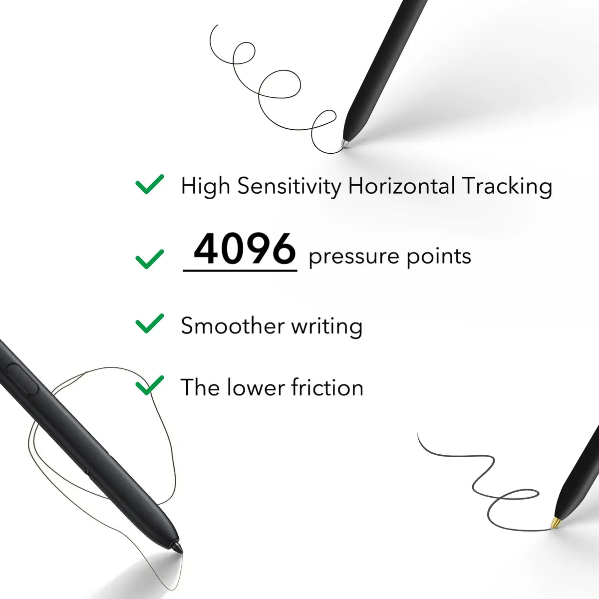 NWANTF Replacement S Pen Tips & Nibs for Samsung Galaxy Tab S10/S9/S8/S7/S6, 1+4+10 pcs Set, Durable & Precise - view 6