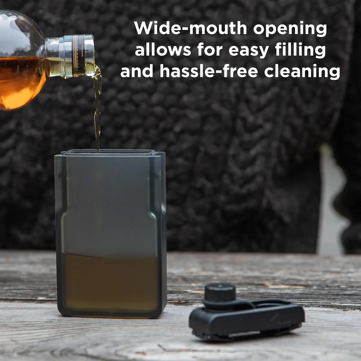Rabbit Leak-Proof Discreet Flask 192ml (6.5oz) | Undetectable Event-Ready Travel Flask - view 6