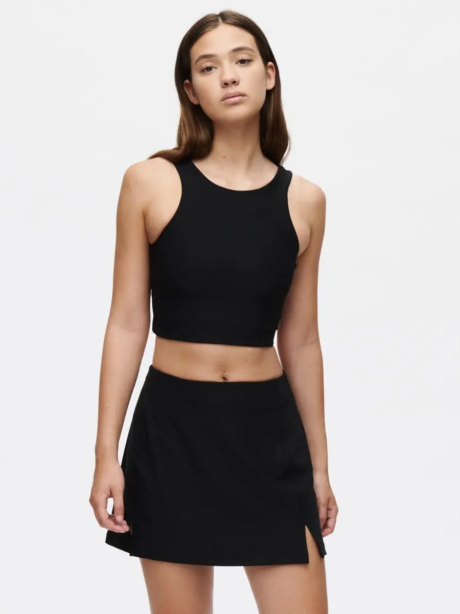 Outdoor Voices Women's Warmup 2.5" Skort - Black Small | Breathable, Supportive Activewear - view 3