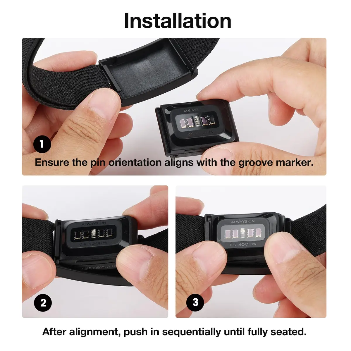 BandSmith Nylon Sport Combo Replacement Band with Case for WHOOP 5.0 & Apple Watch | Dual-Device Nylon Strap 42-49mm - view 6