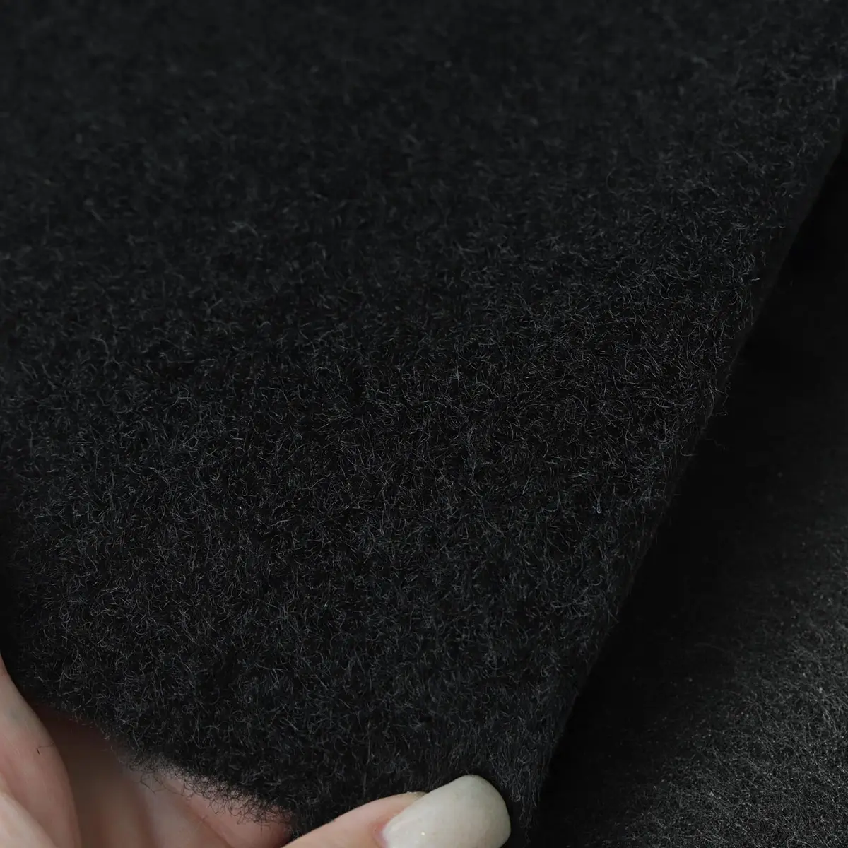 KEPYDRMTF Black Underfelt Carpet for Speakers & Auto 1.2m x 1.8m | Durable Polyester Fabric - view 5