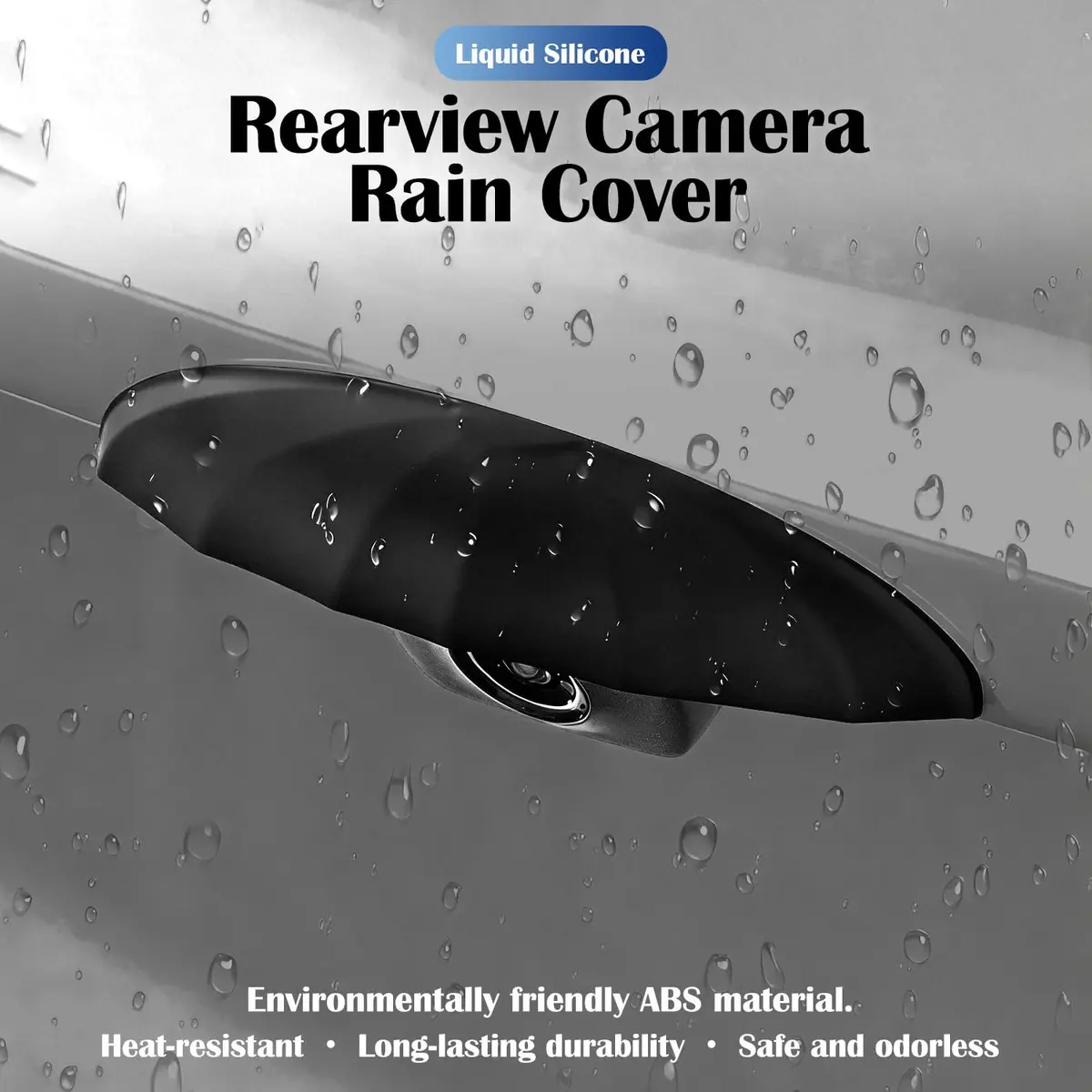 TFNBNG Rear Camera Rain Cover Waterproof Silicone | Heavy Rain Protection & Easy Install - view 2