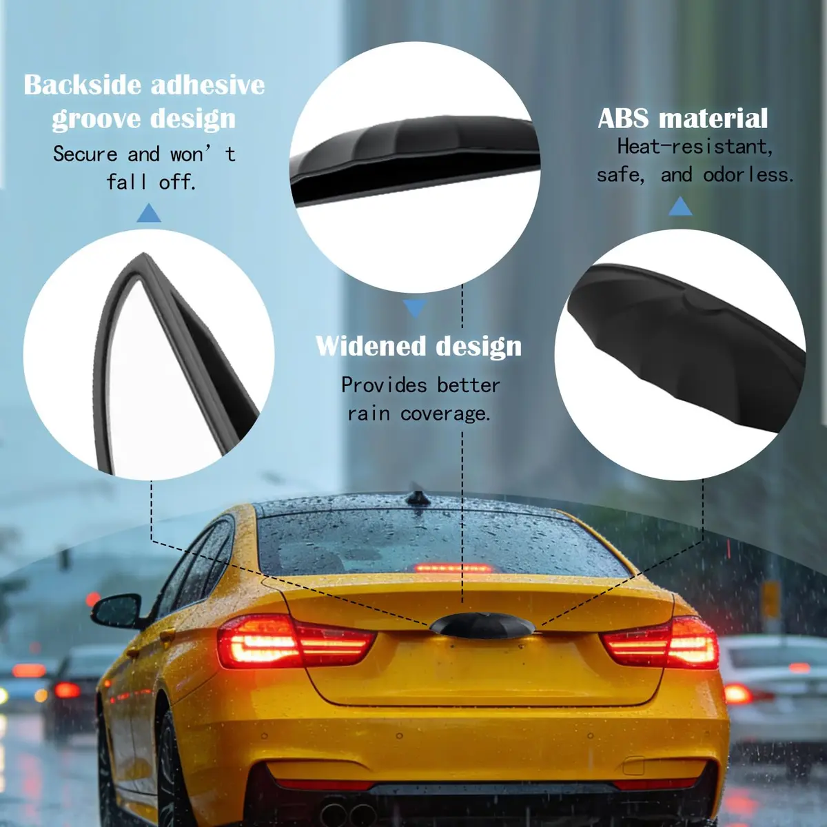 TFNBNG Rear Camera Rain Cover Waterproof Silicone | Heavy Rain Protection & Easy Install - view 4