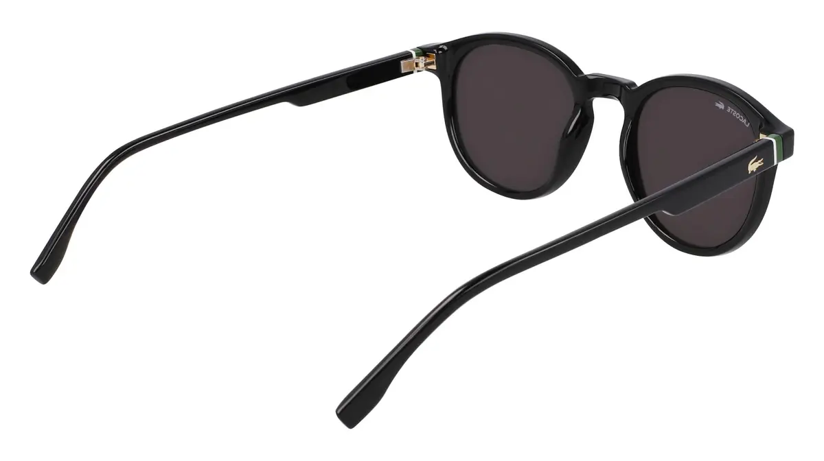 Lacoste Unisex Adult Sunglasses L6030S/N - Black | Rounded Elegant Fit with UV Protection - view 6