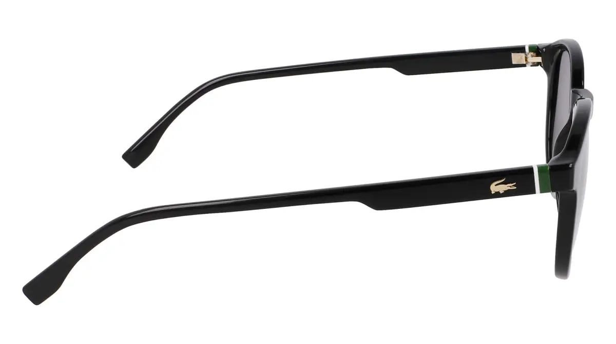 Lacoste Unisex Adult Sunglasses L6030S/N - Black | Rounded Elegant Fit with UV Protection - view 7