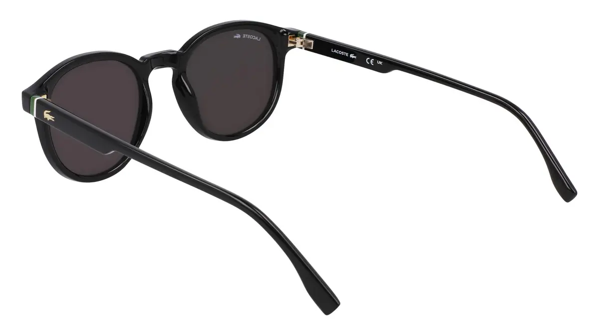 Lacoste Unisex Adult Sunglasses L6030S/N - Black | Rounded Elegant Fit with UV Protection - view 4